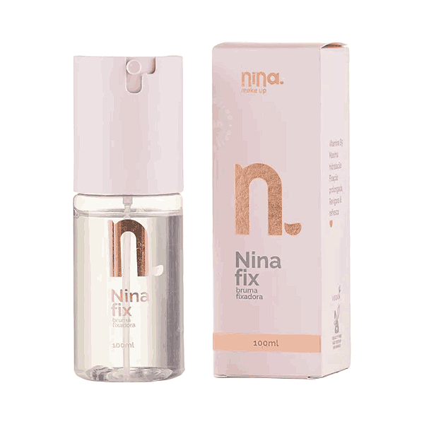 Nina Makeup Bruma Fixadora Nina Fix 100ml
