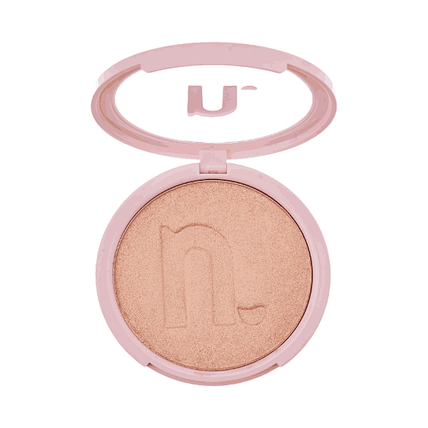 Iluminador Compactado Instant Glow - Champagne - Nina Makeup