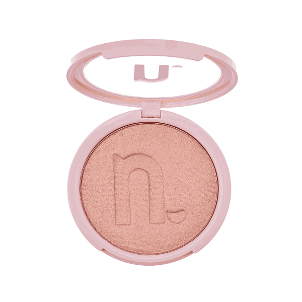 Iluminador Compactado Instant Glow - Rosê - Nina Makeup