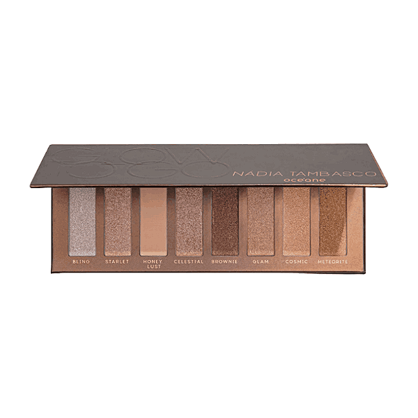 Nádia Tambasco By Océane Glow to Go - Paleta de Sombras 17,1g - Océane