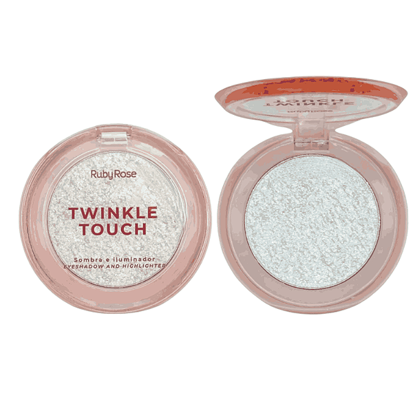 Sombra e Iluminador Twinkle Touch (COR Ice Glow) - Ruby Rose