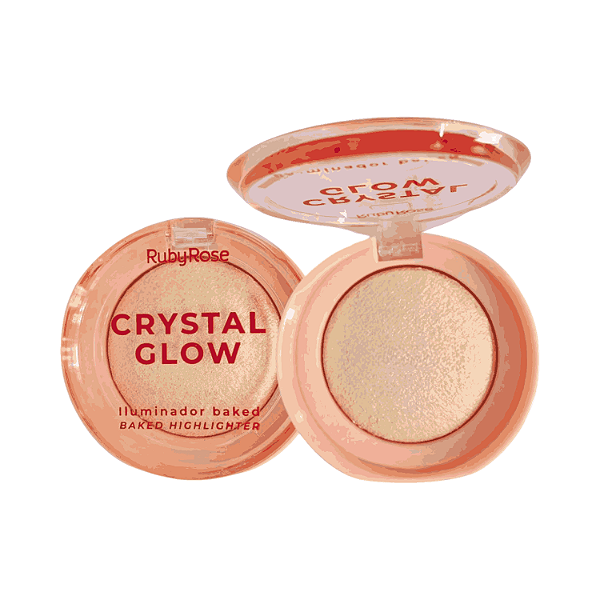 Iluminador Baked Crystal Glow (COR Cherry Red) - Ruby Rose