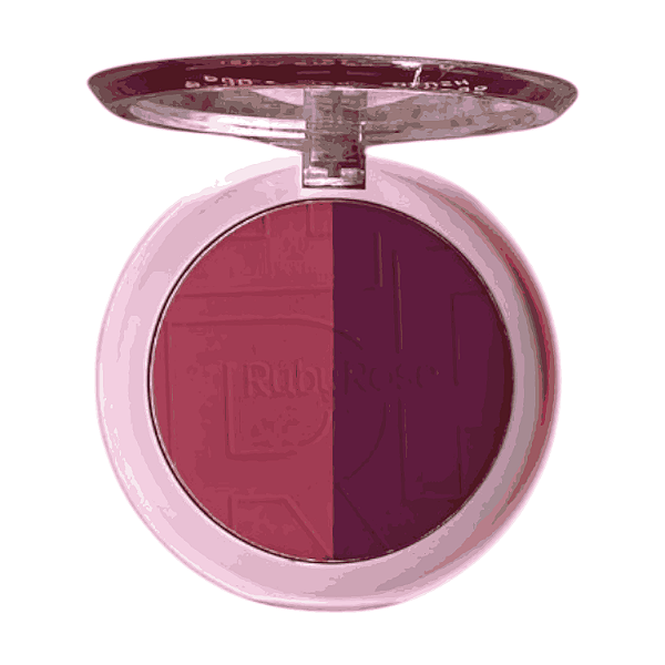 Blush Compacto Dual Cheeks - Ruby Rose ROSEWOOD/PLUM