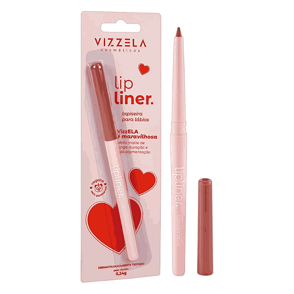 Lapiseira Labial Maravilhosa Lip Liner 07 Vizzela