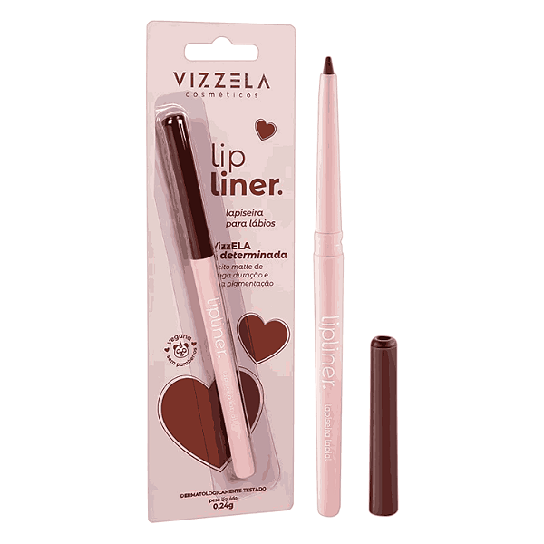 Lapiseira Labial Determinada Lip Liner 08 Vizzela