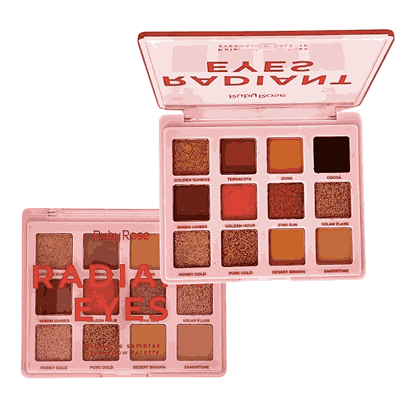 Paleta de Sombras Radiant Eyes - Ruby Rose