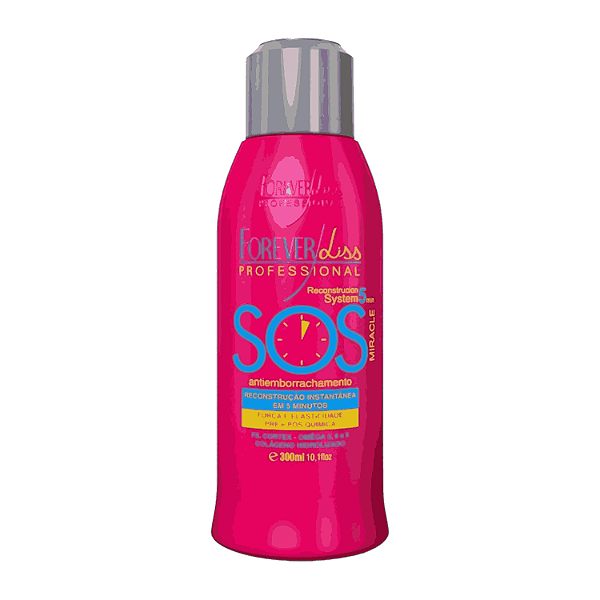 Forever Liss Professional SOS Antiemborrachamento - Máscara de Reconstrução 300ml