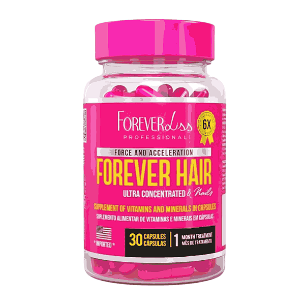Forever Liss Professional Forever Hair - Suplemento Vitamínico (30 Cápsulas)