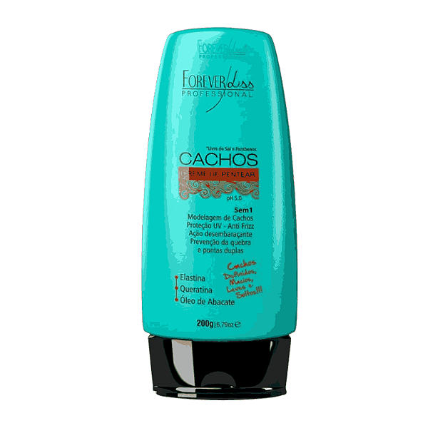 Forever Liss Professional Cachos 5 em 1 - Creme de Pentear 200g