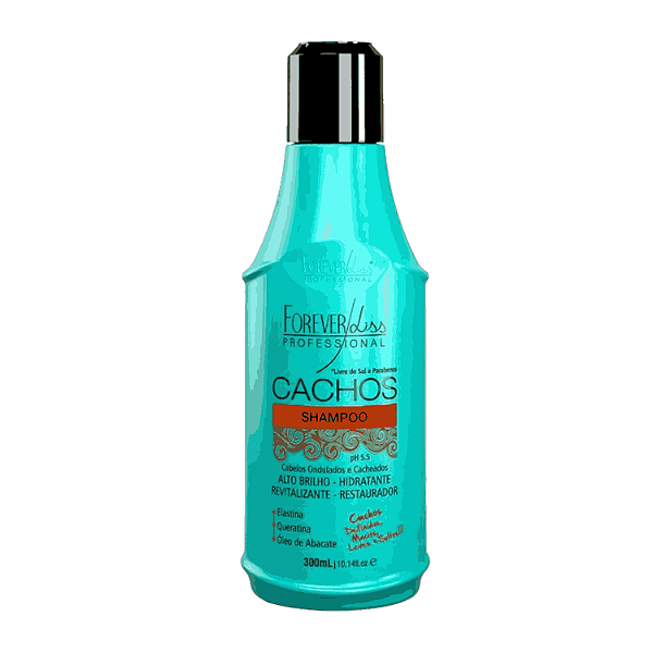 Forever Liss Professional Cachos - Shampoo sem Sal 300ml