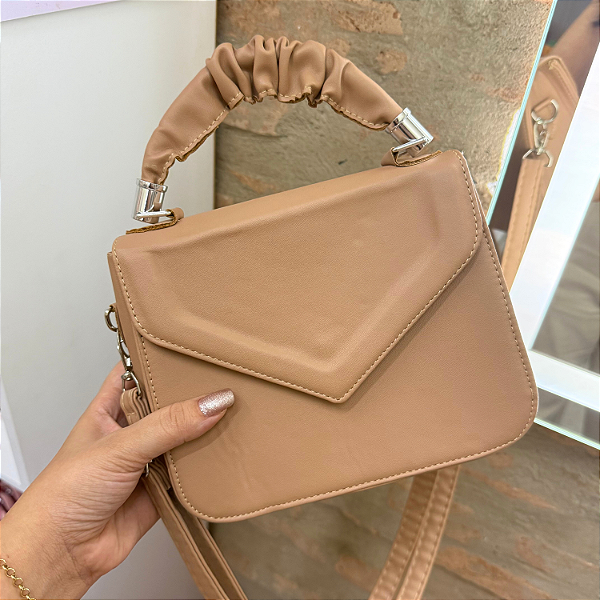 Bolsa Valentina - Marrom Claro