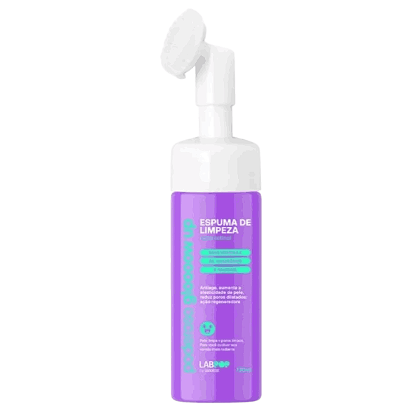 Espuma de Limpeza Labotrat Poderoso Glow up 130ml