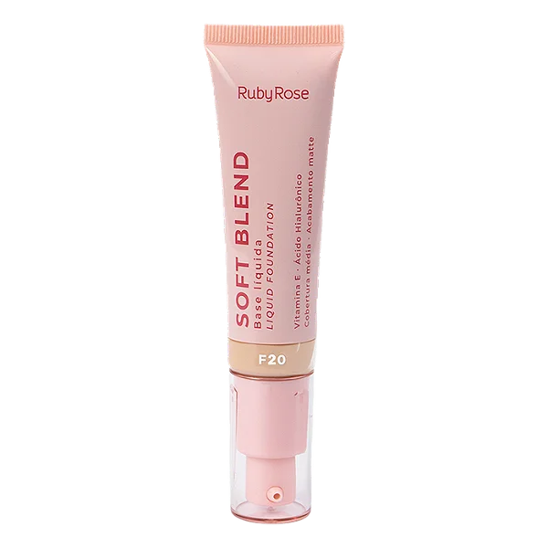 Base Líquida Soft Blend (COR F20) - Ruby Rose