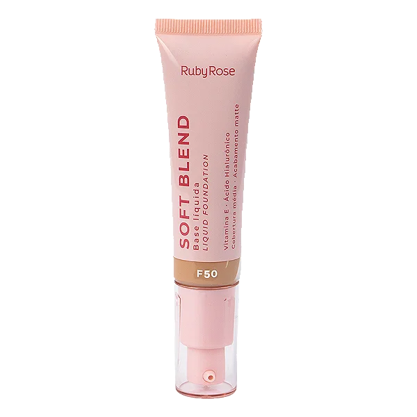 Base Líquida Soft Blend (COR F50) - Ruby Rose