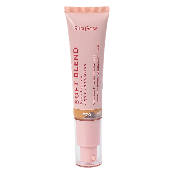 Base Líquida Soft Blend (COR F70) - Ruby Rose
