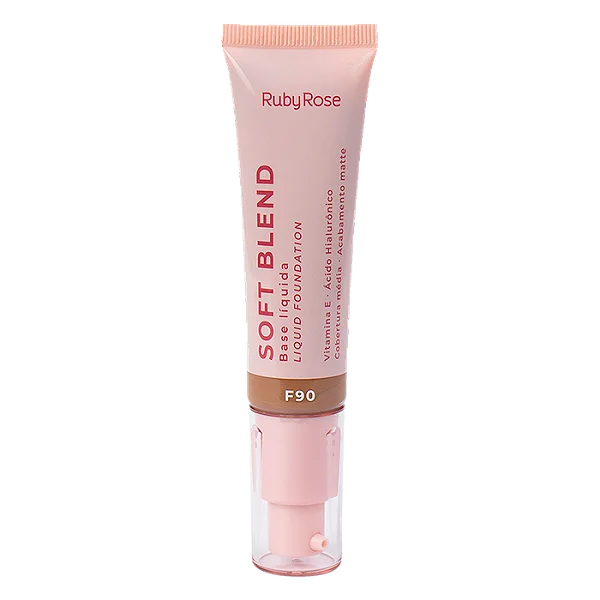 Base Líquida Soft Blend (COR F90) - Ruby Rose