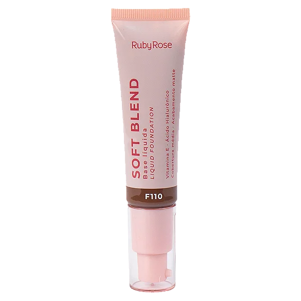 Base Líquida Soft Blend (COR F110) - Ruby Rose