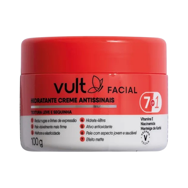 Creme Facial Hidratante Antissinais 7 em 1 100g