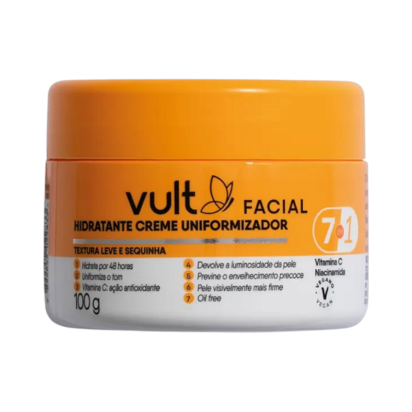 Hidratante Creme Uniformizador Facial 100g - Vult