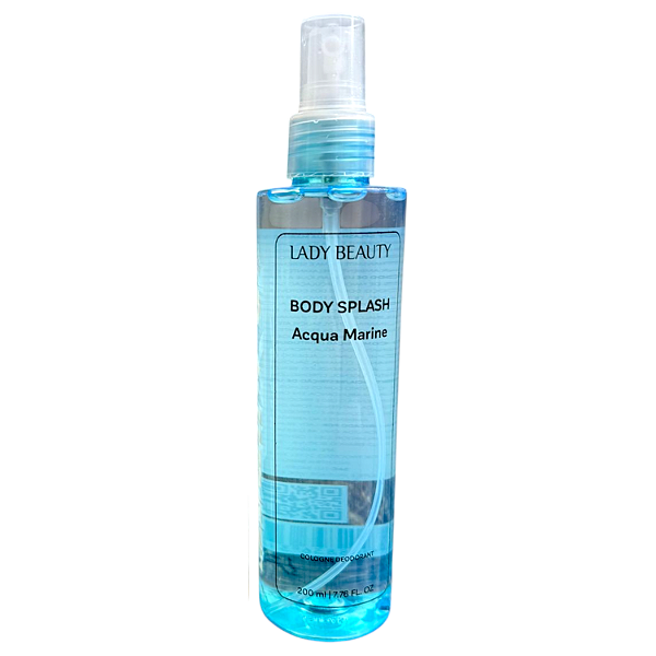 Body Splash Acqua Marine - Lady Beauty 200ml