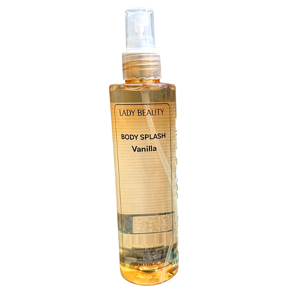 Body Splash Vanilla – Lady Beauty 200ml