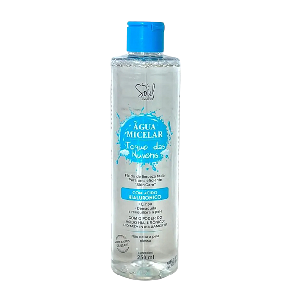 Água Micelar Toque Das Nuvens 250 ml Soul Cosméticos