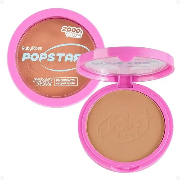 Pó Compacto Fancy Face Popstar (COR P50) - Ruby Rose