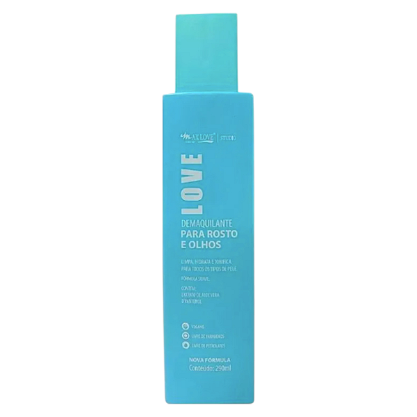 Demaquilante Para Rosto e Olhos - Max Love