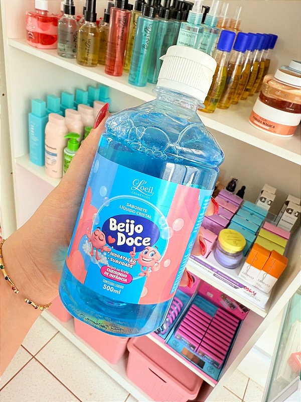 Sabonete Liquido Beijo Doce - Loeli Cosméticos