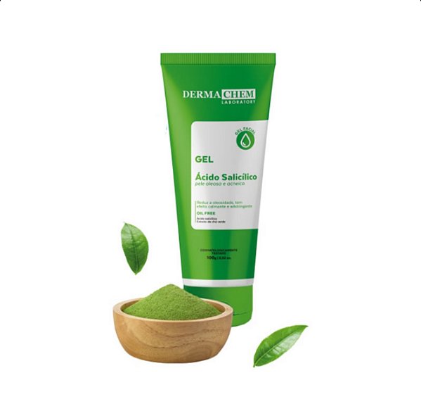 Gel Facial Antioleosidade Ácido Salicílico - Dermachem