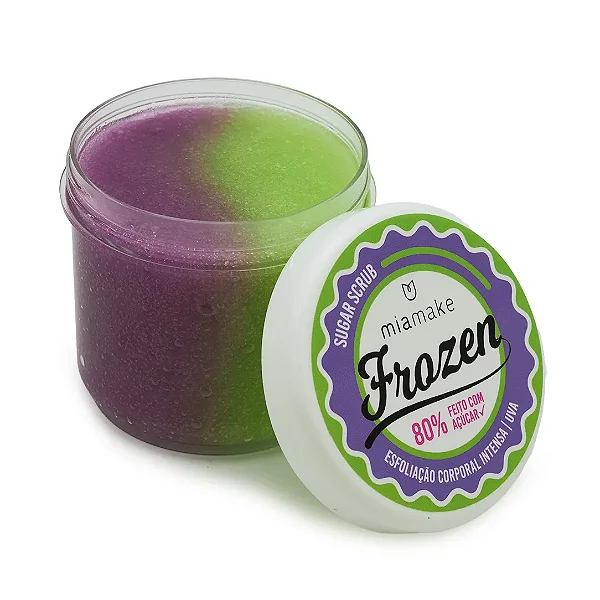 Esfoliante Corporal Sugar Scrub Frozen de Uva Mia Make 160g