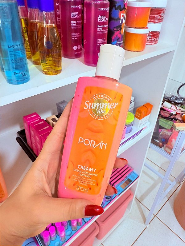 Creme Hidratante Corporal Ice Cream Summer Vibe - Porán