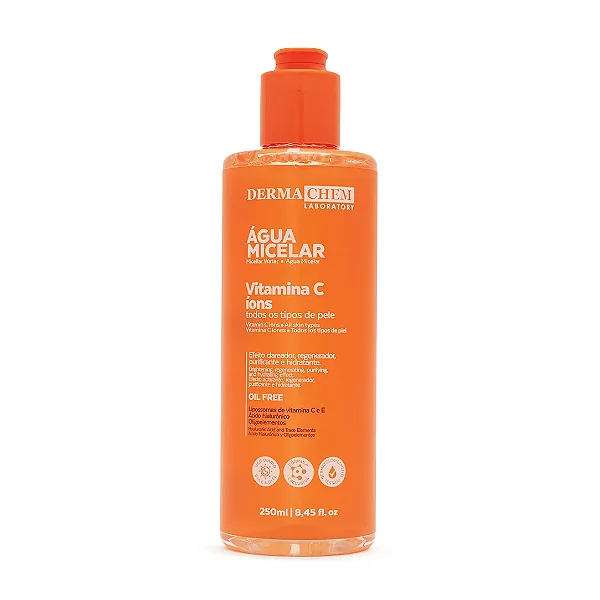 Água Micelar Vitamina C Dermachem 250ml