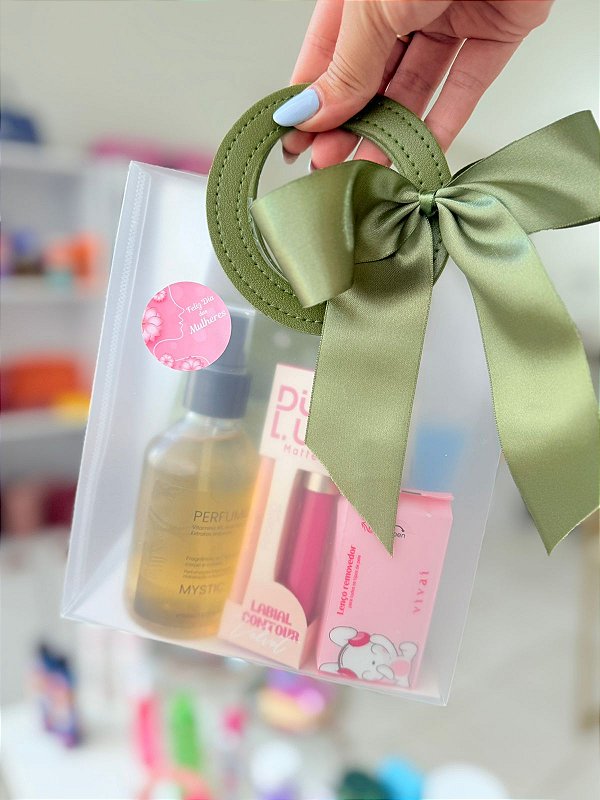 Kit de Beleza Dia da Mulher (Cor Verde)