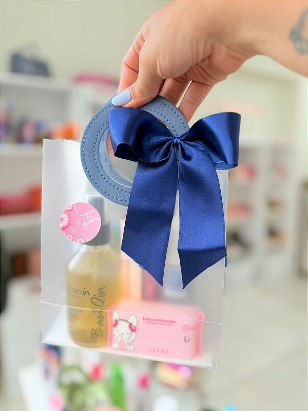 Kit de Beleza Dia da Mulher (Cor Azul)