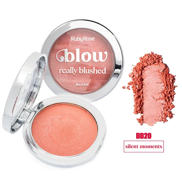 Blush compacto Baked Really Blushed Blow (Cor BB20) - Ruby Rose