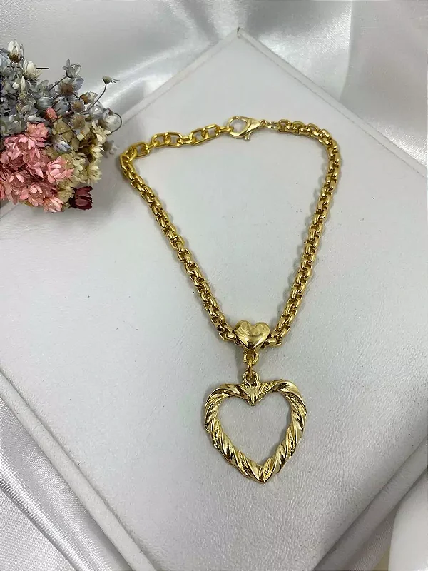 Pulseira Veneziana Coração