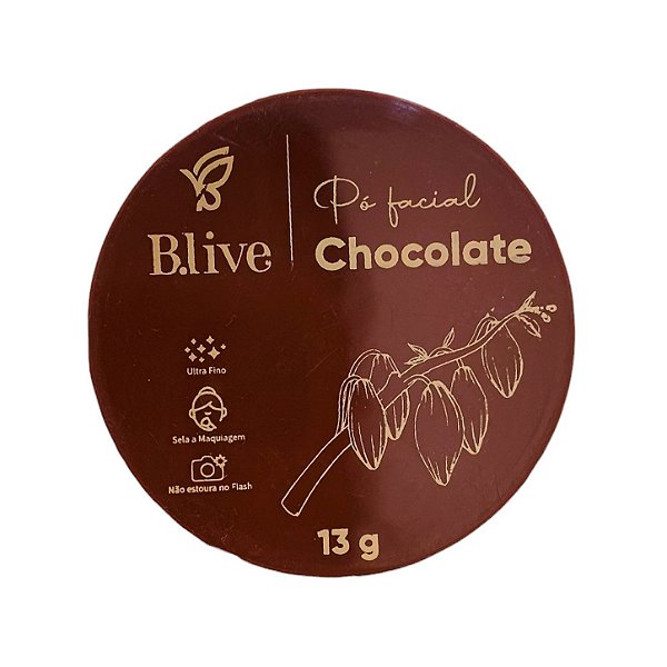 Pó Facial Chocolate - B.live