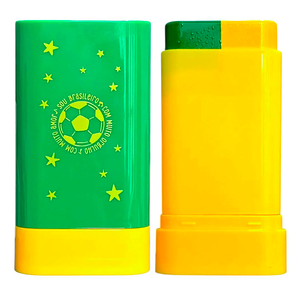 Stick Pinta Rosto Brasil - Miss Rose