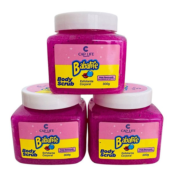 Esfoliante Corporal Cheirinho de Chiclete - Babalife