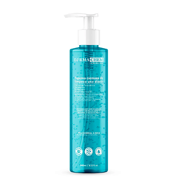 Espuma Cremosa de Limpeza Uso Diário - Dermachem
