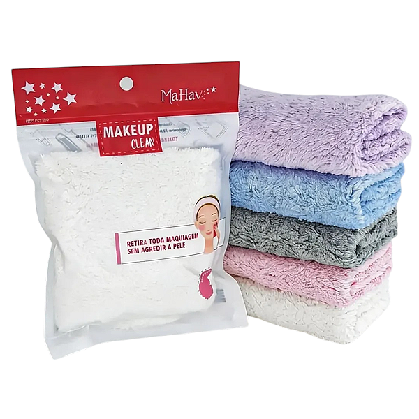Toalha Para Remoção De Maquiagem - Mahav