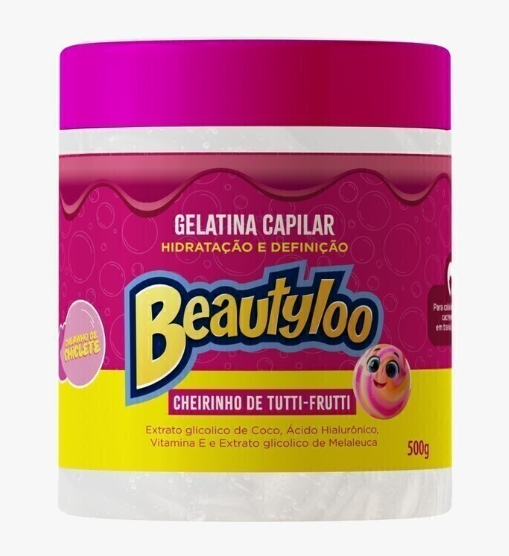Gelatina Capilar Beautyloo Tutti Frutti - Face Beautifull
