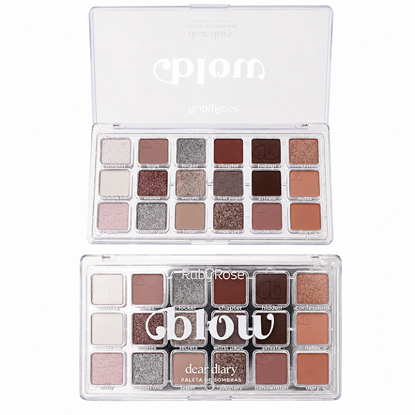 Paleta De Sombras Dear Diary Linha Blow - Ruby Rose