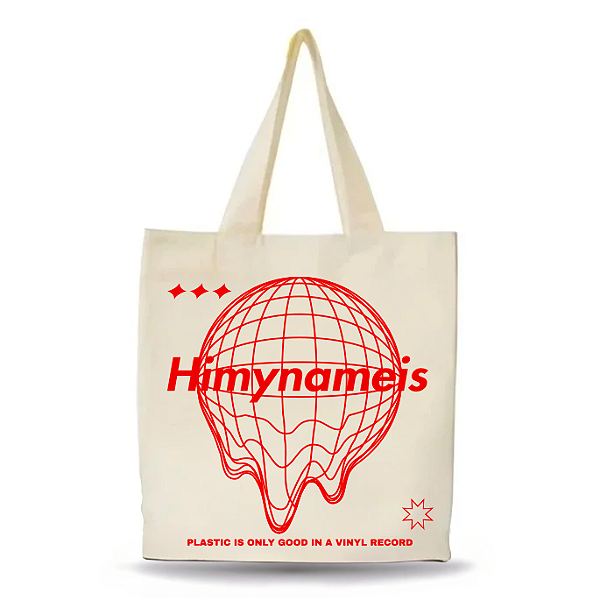 Ecobag para discos.