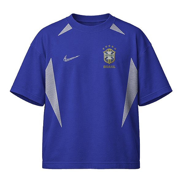Camiseta Oversized Algodão — 2002 AWAY