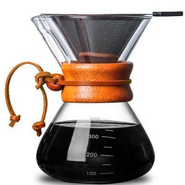 Passador de Café Jarra de vidro com Filtro Wincy