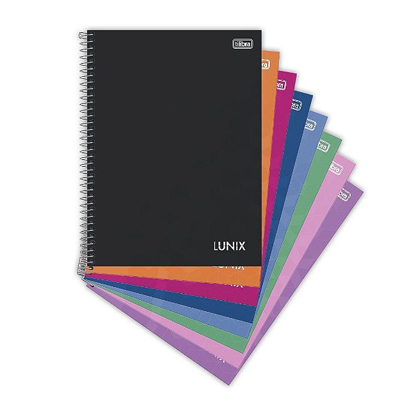 Caderno Universitário Lunix 10 Matérias - Tilibra