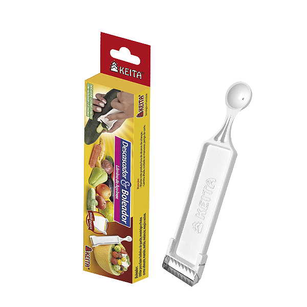 Descascador e Boleador com Lâmina de Aço Inox