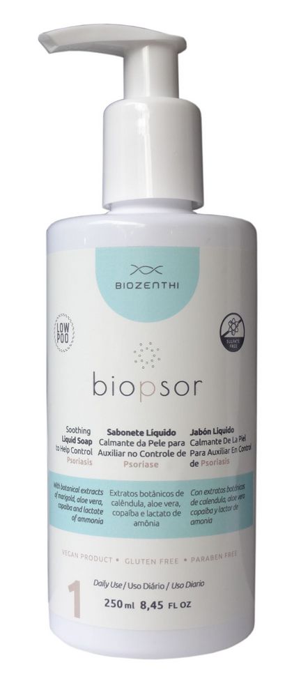 Sabonete Liquido Biopsor 250ml Biozenth
